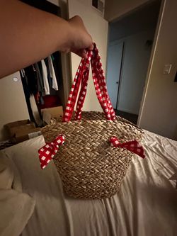 Straw Tote Bag
