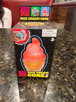 Needoh Nice Cream Cone Orange