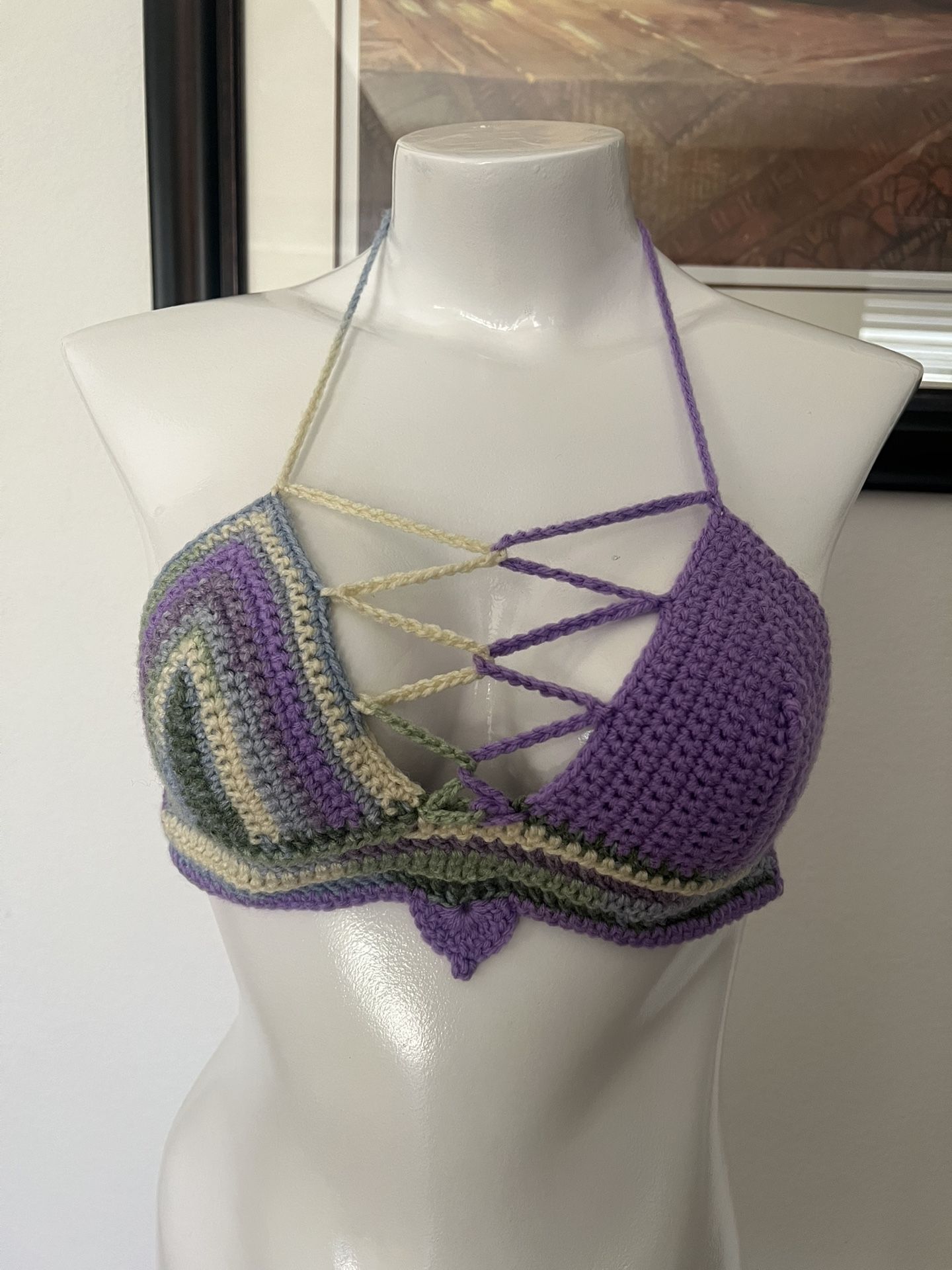 Crochet Bralette Handmade