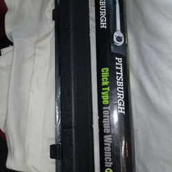 Pittsburgh Click Type Torque wrench