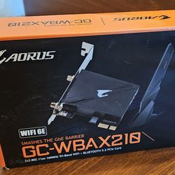 WiFi 6E 802.11ax/ WiFi/Bluetooth 5.2/ PCIe Card)