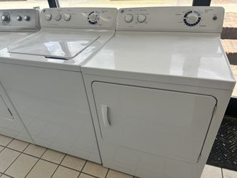 GE Washer Snd Dryer Set