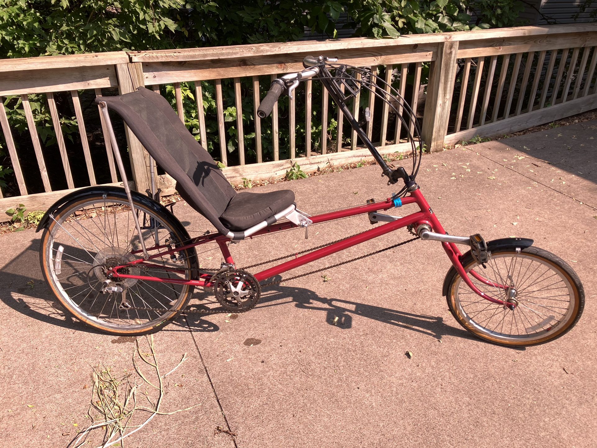 2001 O’Sell built Recumbent Bicycle