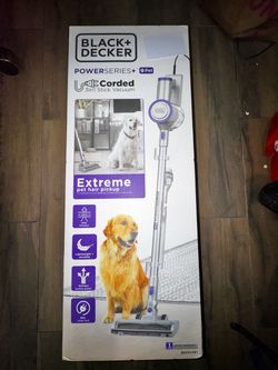 NEW BLACK DECKER+ PeT VACUUM