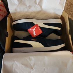 Puma Navy Suede Composite Toe

SIZE 14 New
