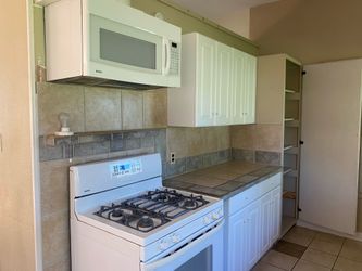 I got bathroom fixtures, light fixtures appliances
