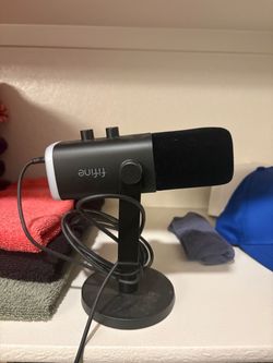 Fifine USB Microphone with Desktop Stand