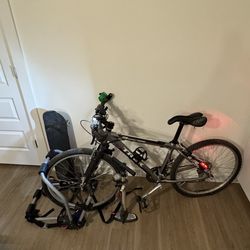 Trek Bike With Car Mount 