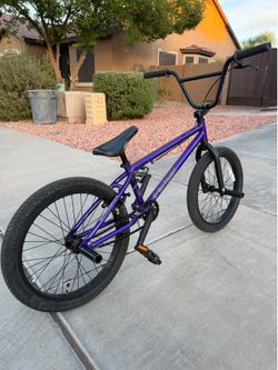 20" Fit Bike Co. S1 BMX - Trans Purple - Fresh Tune-Up & New Parts