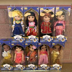 Disney Animator Doll Small World Whole Collection All Singing