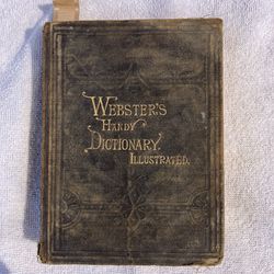 1877 Webster’s  Handy Dictionary 