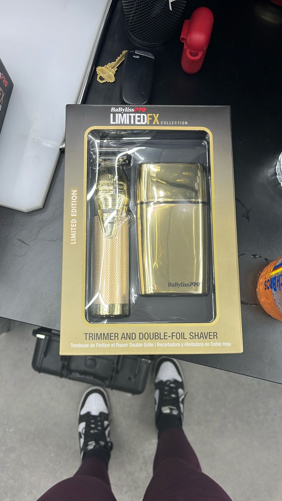 Babyliss Gold Shaver Trimmer Set