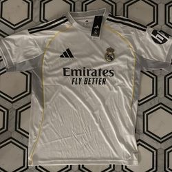Real Madrid soccer shirt 25-26 home 1:1 replica