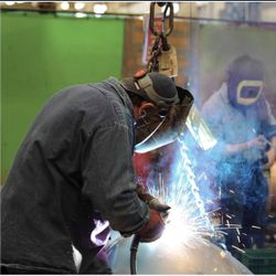 Welding curtain, 6ft x 10ft, green welding curtain, Jackson Safety wilson series , 14 mil #36283