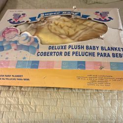 Super Baby Deluxe, Plush Baby Blanket