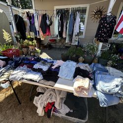 Clothes $1 each
