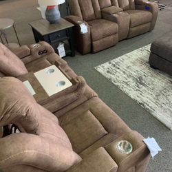 OM• $38 Initial • Brand New Reclining Sofa And Loveseat 