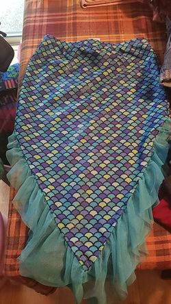 Mermaid bathing suit 6-6x