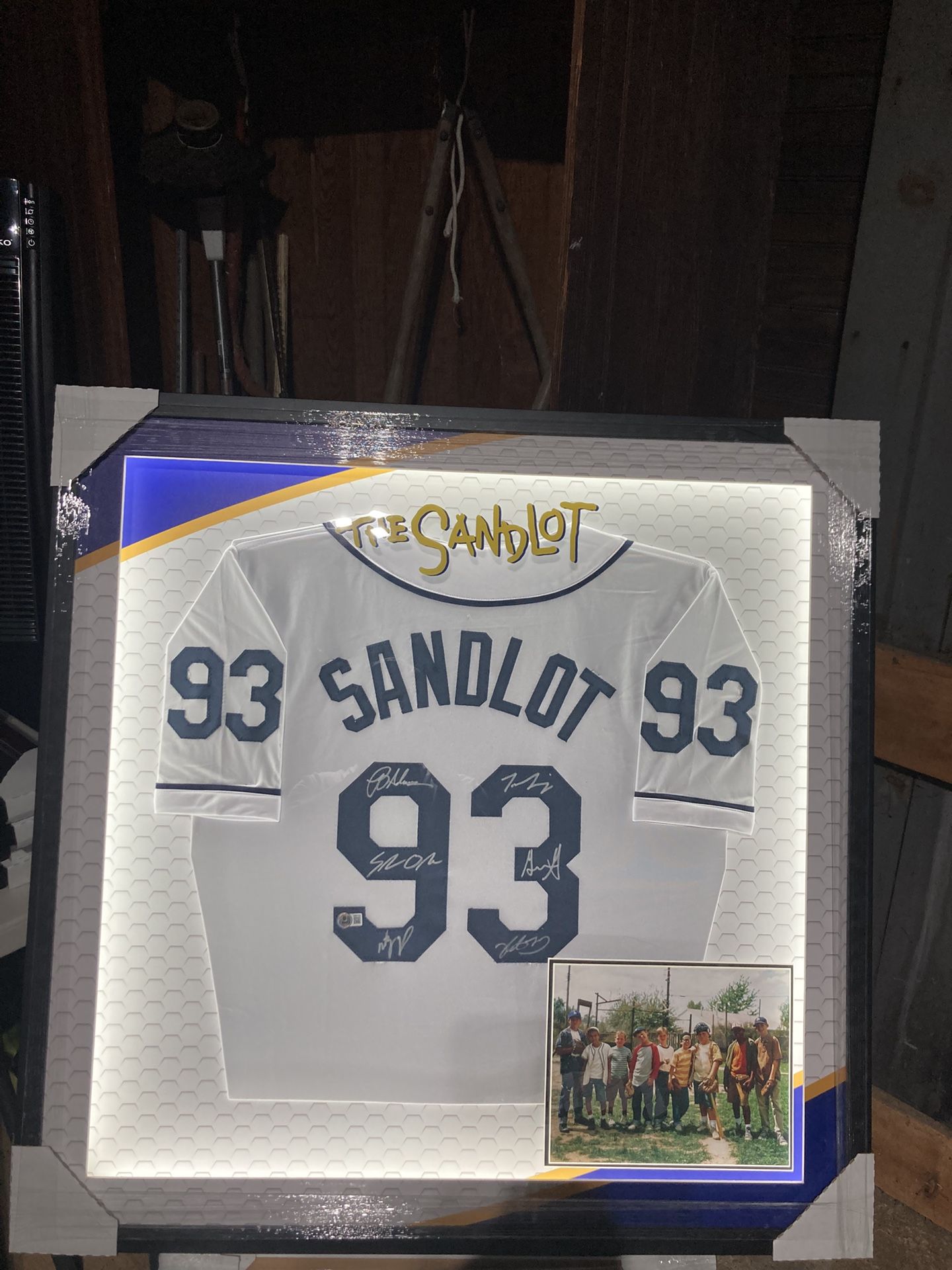 Sandlot Signed By 6 Beckett Authentication 