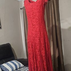 Prom Or Occasion Dress Red Size M 