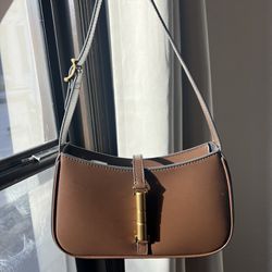 Brown Charles And Keith Shoulder Purse 