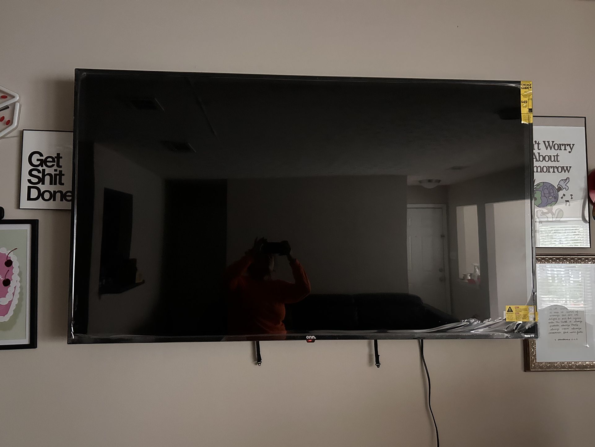 Roku Tv And Remote 65 In