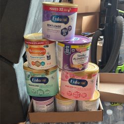 Enfamil And Similac. 