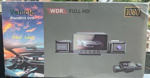 Vehicle BlackBox DVR Four Lens Dash Cam