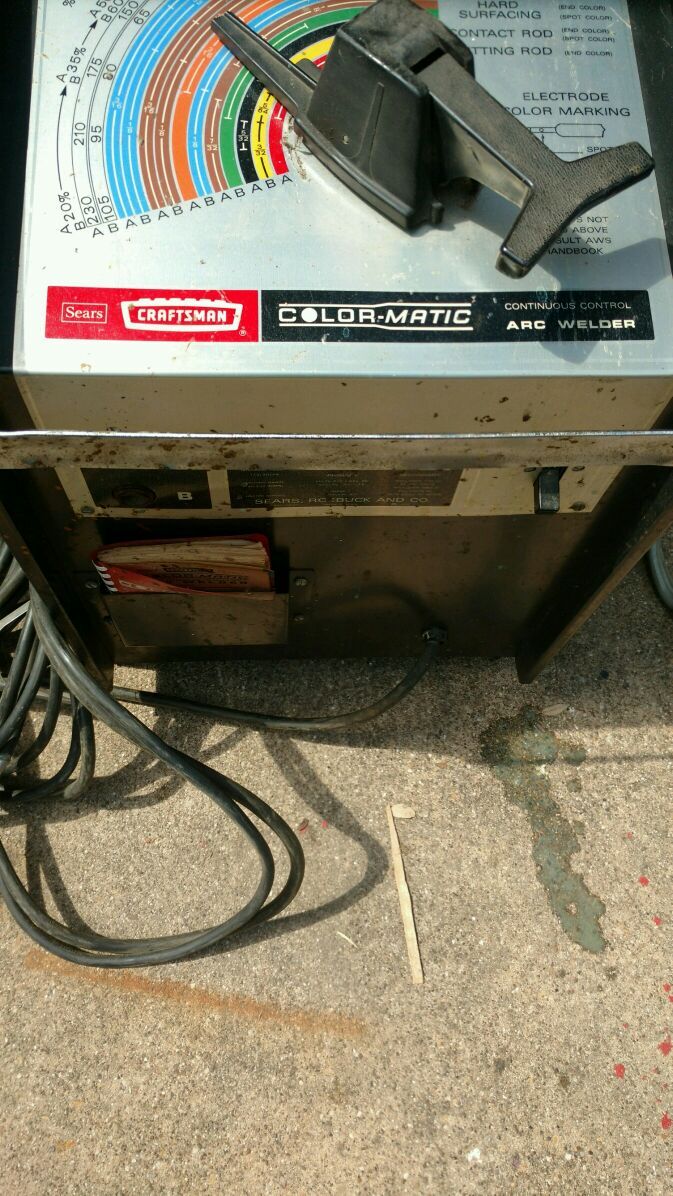 Arc Welder Craftsman Colormatic Welder w Sticks for Sale in Rockwall
