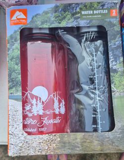 New water bottles