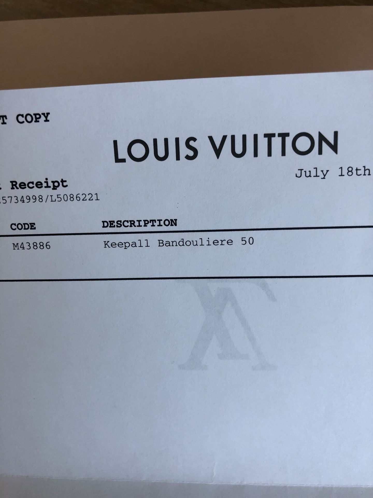 Louis Vuitton Kim Jones Monogram Titanium Keepall 50 – Curated by Charbel