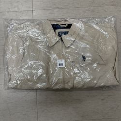 U.S. Polo Assn. mens Micro Golf Jacket