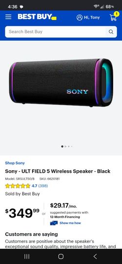 Sorry ULT Field 5 speaker 🔇  No Lower Offers