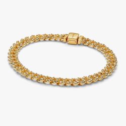 Gold Plated Cuban Bracelet 