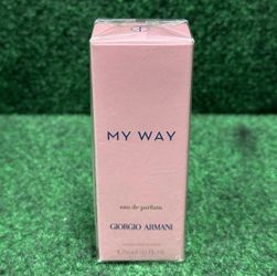 GIORGIO ARMANI MY WAY EAU DE PARFUM TRAVEL SPRAY 0.5 Oz / 15 ml SEALED