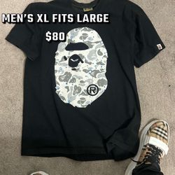 Men’s Glow In The Dark Bape t Shirt 