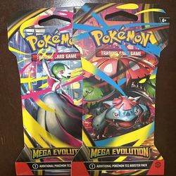 Pokemon Mega Evolution Sleeved Booster Pack