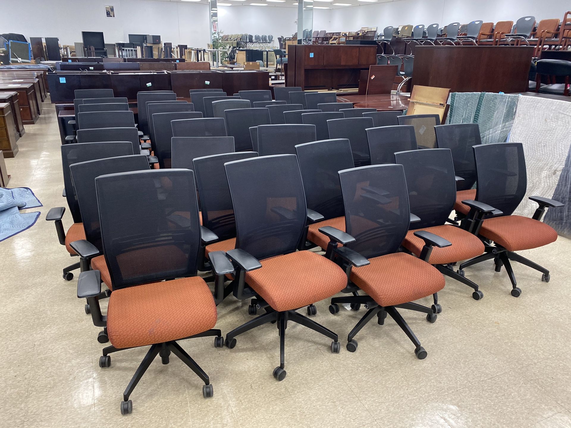 (20) Office Mesh back Office Chairs made in the USA