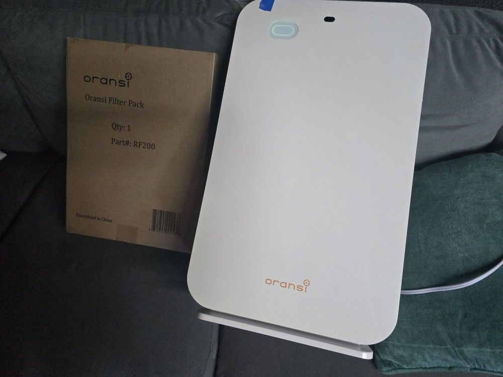 Oransi OV200 Air Purifier-Asthma/Mold/Dust/Allergies-400 Sq. Ft. Coverage-White