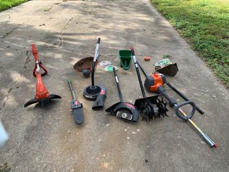 HUSQVARNA / TROY-BILT MULTI-TOOL YARD EQUIPMENT & ATTACHMENTS