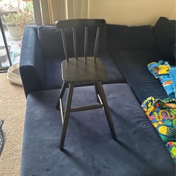 Black Wooden Chair