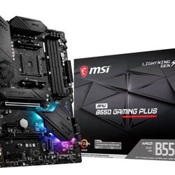 MSI B550 Gaming plus AM4 Motherboard