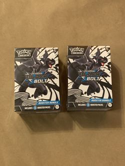 Pokémon - Black Bolt - Booster Bundle - Factory Sealed 