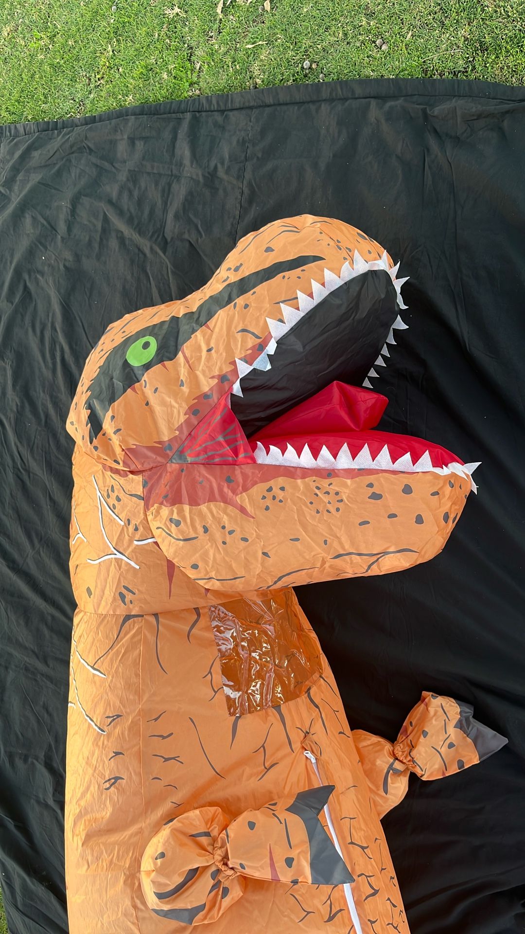 Kids Inflatable T-Rex Costume – Works Great