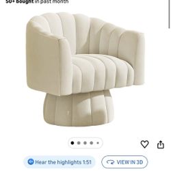 accent barrel chair/ desk chair/ vanity chair