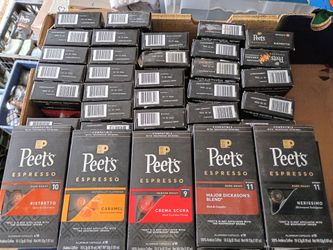 Peet's coffee espresso pods