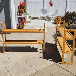 Solid Wood Book/Toy Shelves