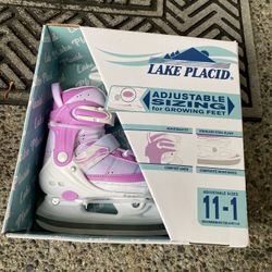 Skate Adjustable Sizing For Growing Feeth Size Kids From 11-1 (age 5-8) New