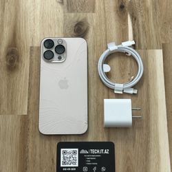 📱iPhone 16 Pro Max | 256GB |Gold Titanium AT&T/ Cricket Only