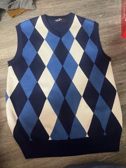 Paul Jones Argyle Knit Sweater Vest